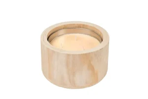 CASA CITRONELLA WOOD Vela De Jardín Beis> Velas Para Exterior