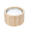 CASA CITRONELLA WOOD Vela De Jardín Blanco> Velas Para Exterior