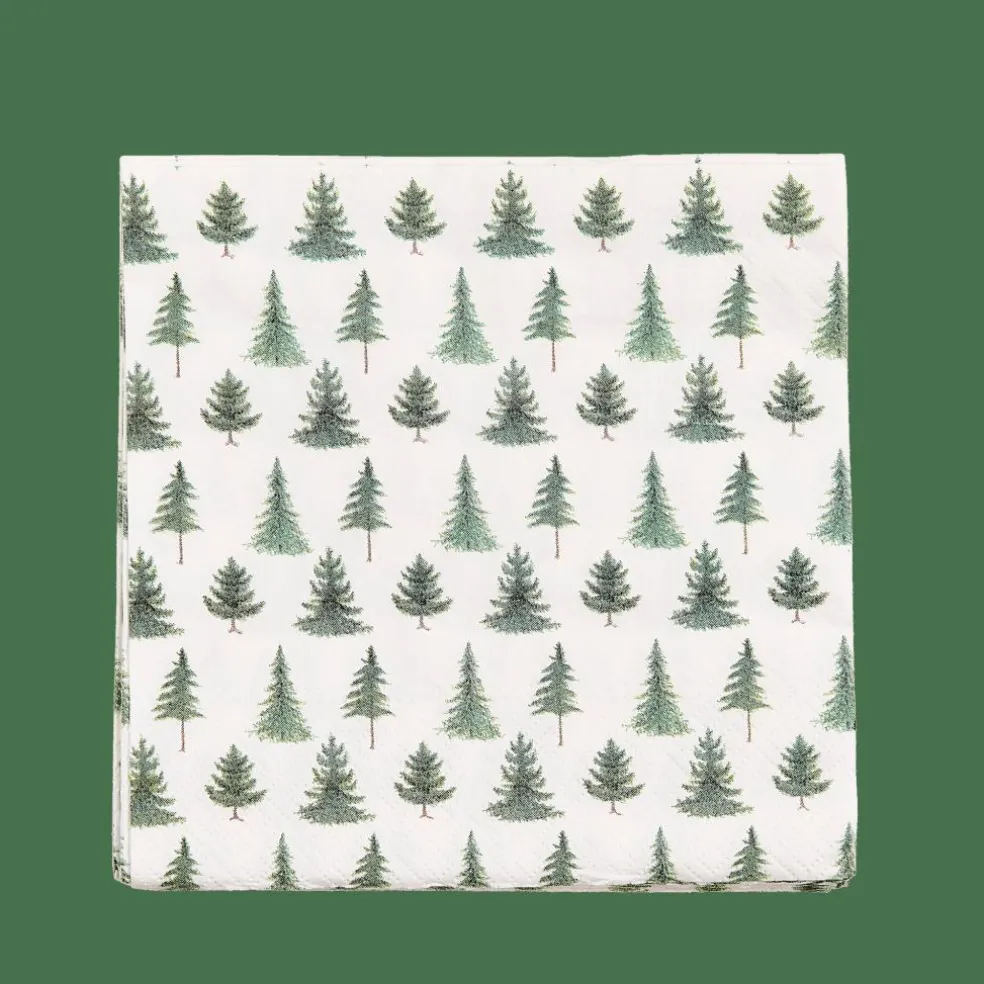 CASA CONIFER FOREST Paquete De 20 Servilletas Varios Colores> Servilletas