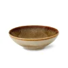 CASA COZY BROWN Plato Hondo Marrón> Platos