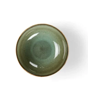 CASA COZY GREEN Plato Hondo Verde> Platos