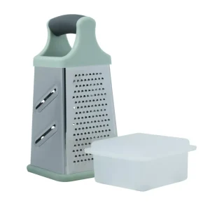 CASA CUISINO Rallador Con Bandeja Menta> Instrumentos De Cocina