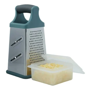 CASA CUISINO Rallador Con Bandeja Verde> Instrumentos De Cocina