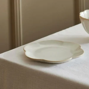 CASA DAHLIA FLOWER Plato Blanco> Platos