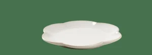 CASA DAHLIA FLOWER Plato Blanco> Platos