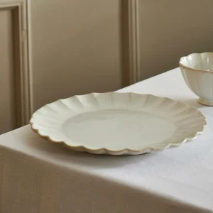 CASA DAHLIA Plato Blanco> Platos