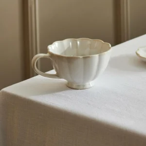 CASA DAHLIA Tazón 40 CL Blanco> Tacitas