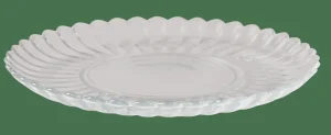 CASA DAHLITA Plato Transparente> Platos
