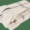CASA DIAMA Manta Blanco> Mantas