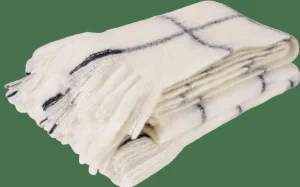 CASA DIAMA Manta Blanco> Mantas