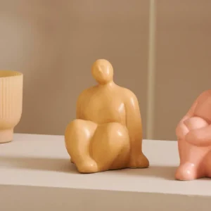 CASA DIVA Deco Cerámica Beis> Figuras Decorativas