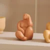 CASA DIVA Deco Cerámica Marrón> Figuras Decorativas