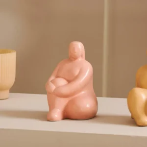 CASA DIVA Deco Cerámica Rosa> Figuras Decorativas