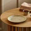 CASA EARTH MARL Plato De Postre Crema> Platos