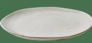 CASA EARTH MARL Plato Llano Crema> Platos