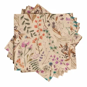 CASA ECO DRIED FLOWER Paquete De 20 Servilletas Multicolor> Servilletas