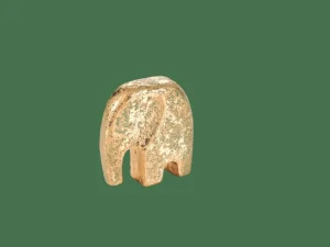CASA ELLY Imán Elefante Dorado> Imanes