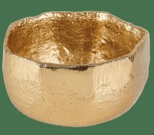 CASA ERBA Soporte Para Vela Pequeña Dorado> Soprortes Para Velitas