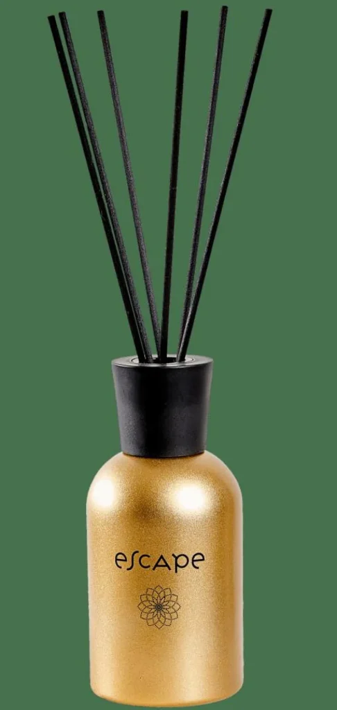CASA ESCAPE GOLDEN BLISS Aceite Perfumado Dorado, Burdeos> Articulos Aromáticos