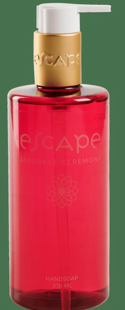 CASA ESCAPE JAPANESE CEREMONY Jabón De Mano En Dispensador Rojo> Tratamiento Corporal
