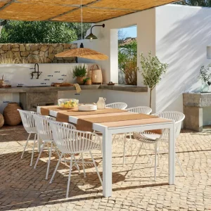 CASA ETHAN & LOIC Conjunto De Jardín Blanco> Conjuntos De Jardín