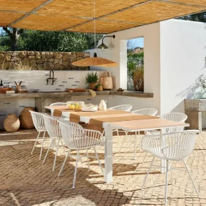 CASA ETHAN & LOIC Conjunto De Jardín Blanco> Conjuntos De Jardín