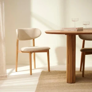 CASA FALCO Silla De Comedor Beis> Sillas De Comedor