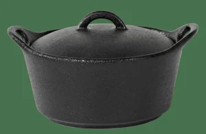 CASA FERO Cazuela Para Horno Con Tapa 40 CL Negro> Fuentes De Horno