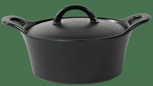 CASA FERO Cazuela Para Horno Con Tapa 80 CL Negro> Fuentes De Horno