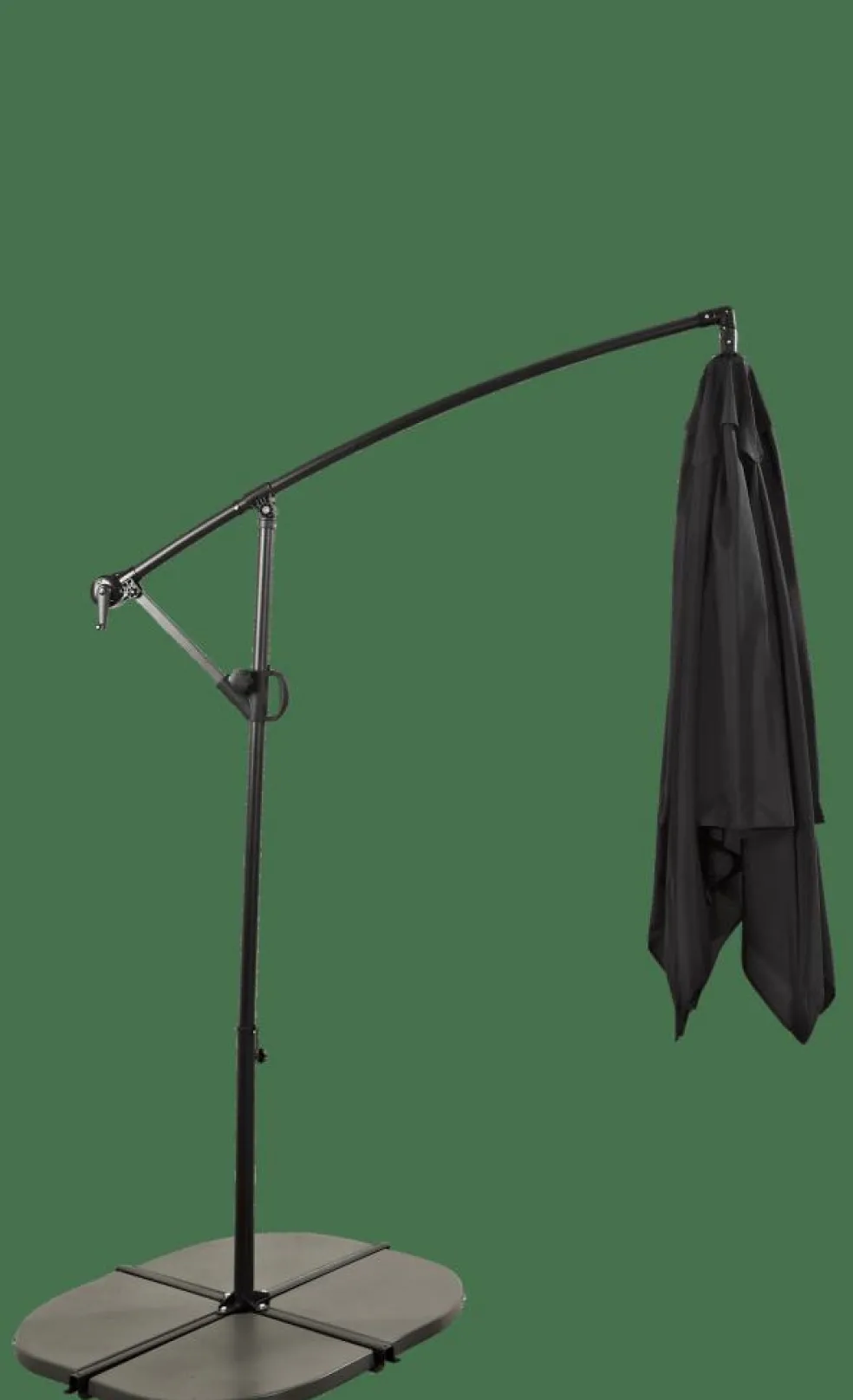 fiji_parasol_colgante_sin_pie_negro_1.webp CASA FIJI Parasol Colgante Sin Pie Negro> Parasoles
