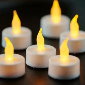 CASA FLAME Velas Pequeñas Juego De 75 Blanco> Velas