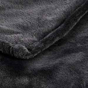 CASA FLANELLA Manta Gris Oscuro> Mantas