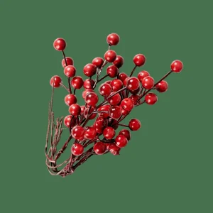 CASA FOAM Bayas Decorativas Juego De 12 Rojo> Ramos Artificiales