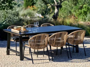 CASA FORMAX & ROYAN Conjunto De Jardín Negro/natural> Conjuntos De Jardín