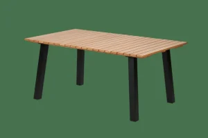 CASA FORMAX Mesa De Jardín Con Patas En X Natural/negro> Mesas De Jardín