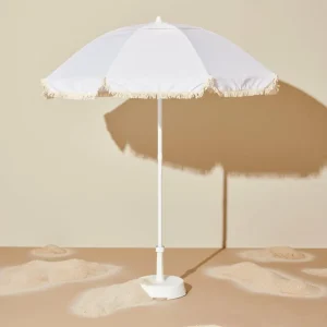 CASA FRANJA & VALINO Parasol Set Blanco> Parasoles