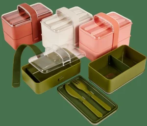 CASA FRESHMOOD Bentobox 130cl Verde> Fiambreras