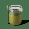 CASA FRESHMOOD Tarro De Desayuno 32cl Verde> Fiambreras