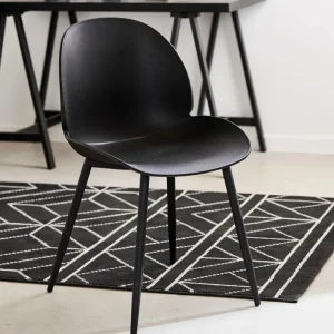 CASA FREYA Silla De Comedor Negro> Sillas De Comedor