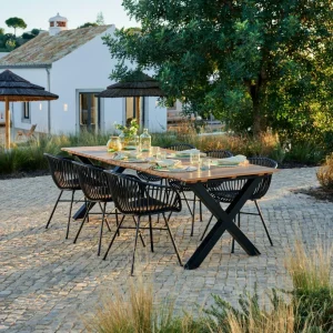 CASA FRIDA Asiento: Negro> Sillas De Comedor | Sillas De Jardín