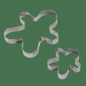 CASA GINGERBREAD Moldes Juego De 2 Plateado> Moldes