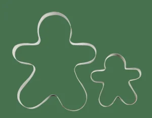 CASA GINGERBREAD Moldes Juego De 2 Plateado> Moldes