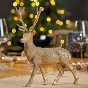 CASA GOLD DEER Decoración Dorado> Figuras Decorativas