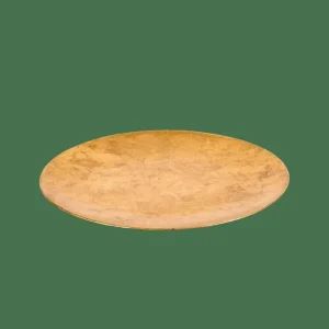 CASA GOLDFOIL Plato Deco Dorado> Decoracion De Pared | Platos Decorativos