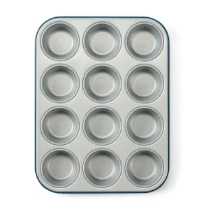 CASA GREENBAKE Molde Para El Horno Para 12 Muffins Azul> Moldes