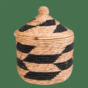 CASA GUATEMALA Cesta Negro, Natural> Cestas De Almacenaje
