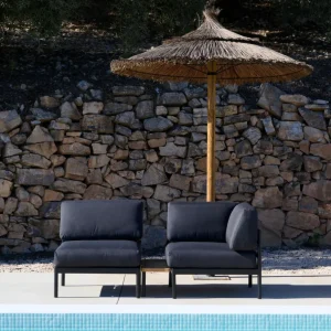 CASA HANNA Lounge Butaca Negro> Conjuntos Lounge