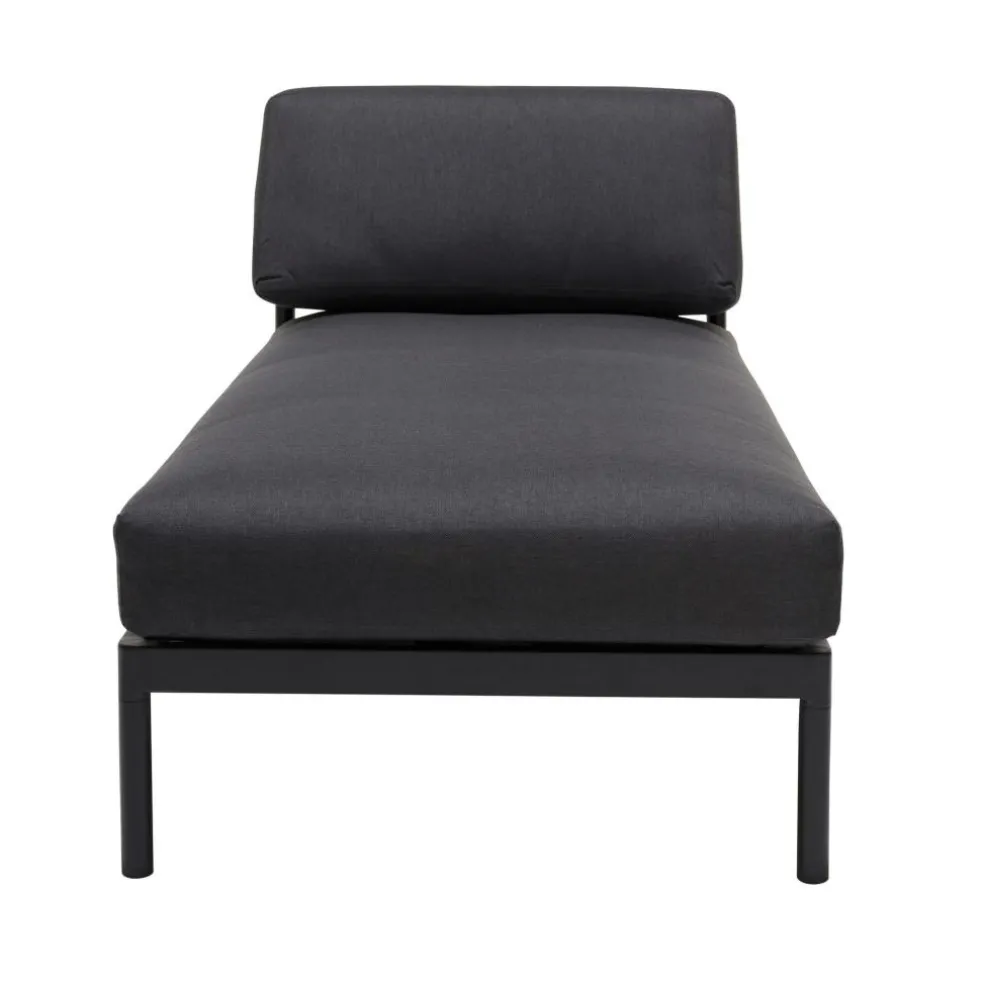 hanna_tumbona_lounge_negro_2.webp CASA HANNA Tumbona Lounge Negro> Hamacas De Exterior | Conjuntos Lounge