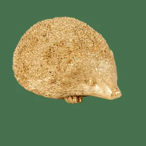 CASA HEDGEHOG Erizo Dorado> Figuras Decorativas