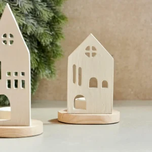 CASA HOME Soporte Para Vela Pequeña Blanco, Natural> Soprortes Para Velitas